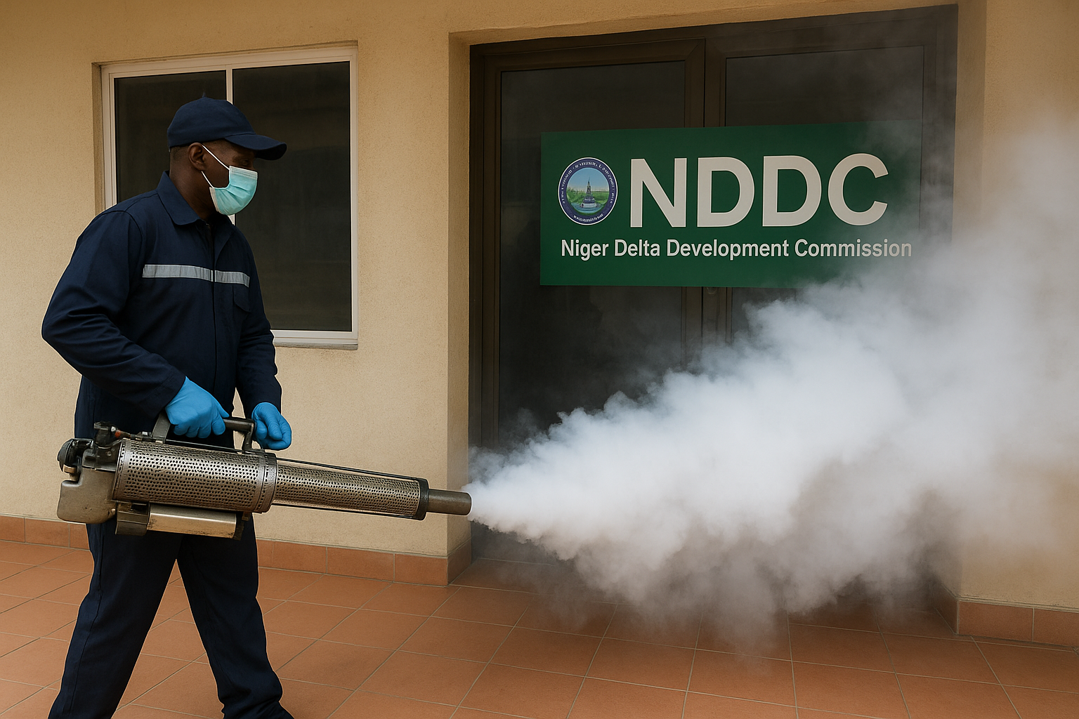 Comprehensive Thermal Fumigation Project at NDDC Office, Warri – Executed by Worldison Team